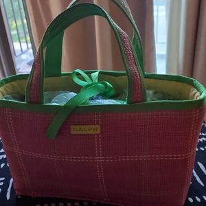 Ralph Lauren small bucket hand bag